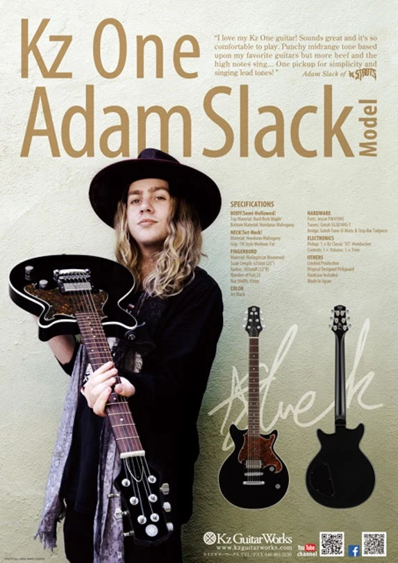 Adam Slack / Kz One Adam Slack 公式掲載写真